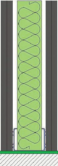 8. PARETE A SECCO 125 MM 8. PARETE A SECCO 125 MM